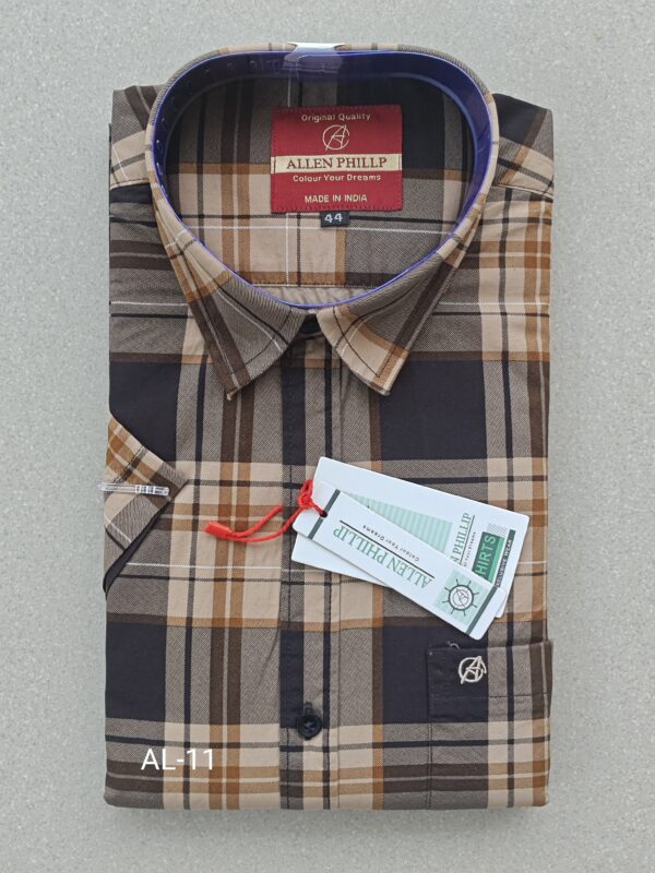Half Sleeve Prewashed Shirt for Men | Brushed Cotton Essential