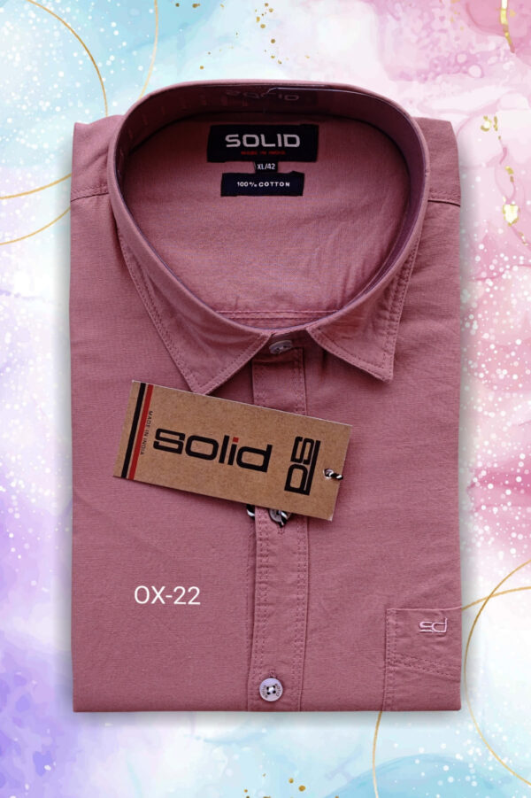 Classic Half Sleeve Oxford Cotton Shirt for Men | Casual & Formal